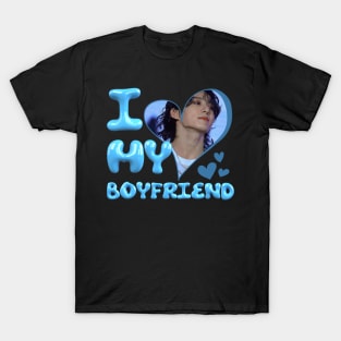 Kpop BTS Jungkook I love My Boyfriend T-Shirt